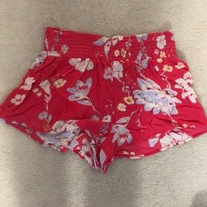 Flowery shorts